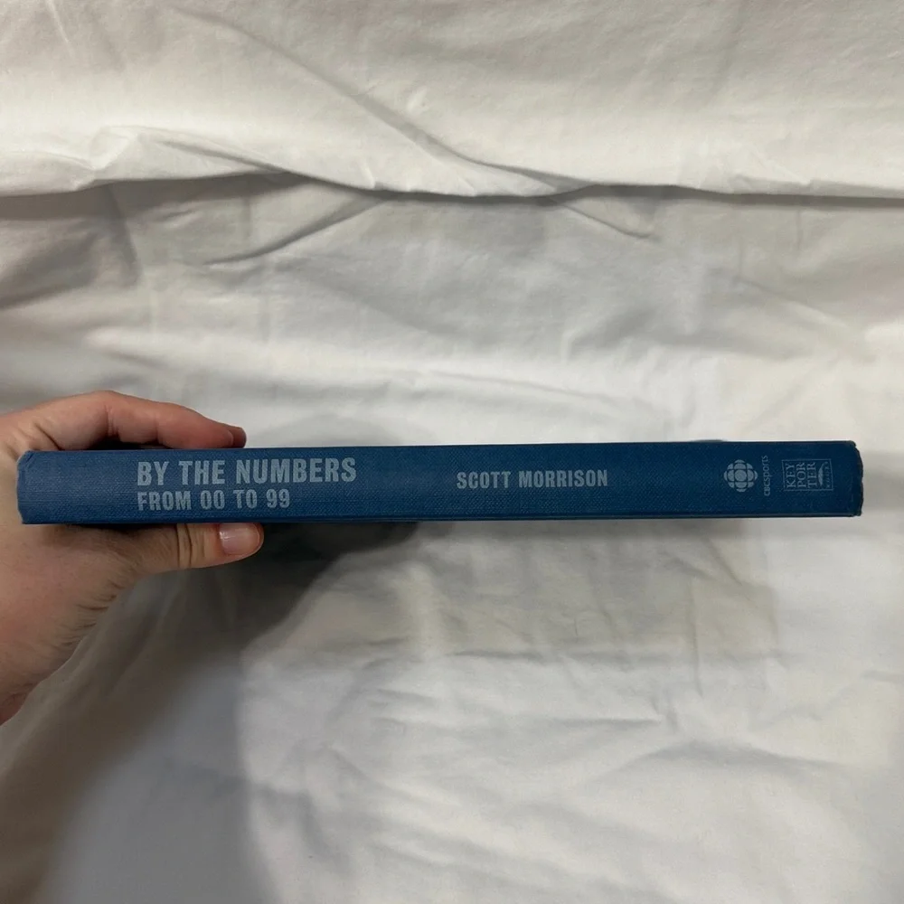 “By the Numbers: From 00 to 99” Hardcover Hockey Legends Book by Scott Morrison